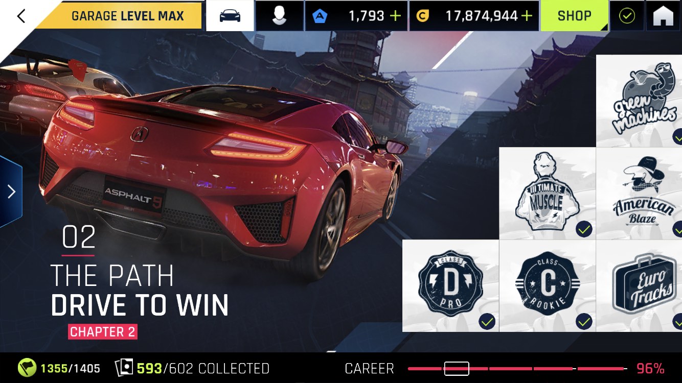 Class B Rookie – Chapter 02 | Asphalt 9 Legends Database