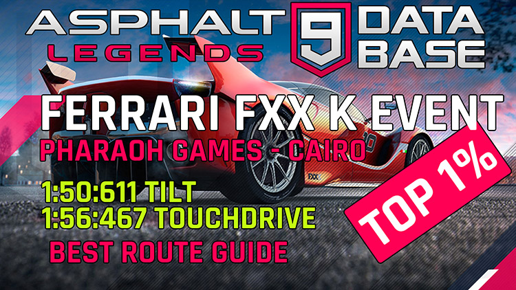 Ferrari fxx k event pharaoh games feat