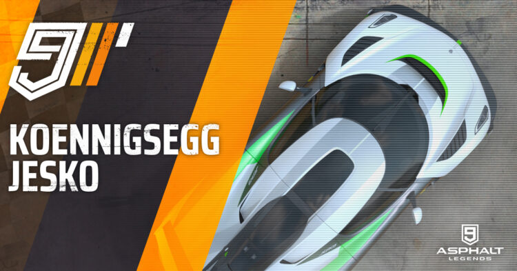 Asphalt 9 Koenigsegg Jesko Gran Prix