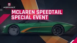Asphalt 9 McLaren Speedtail Special Event