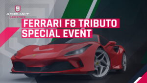 Asphalt 9 Ferrari F8 Tributo Special Event