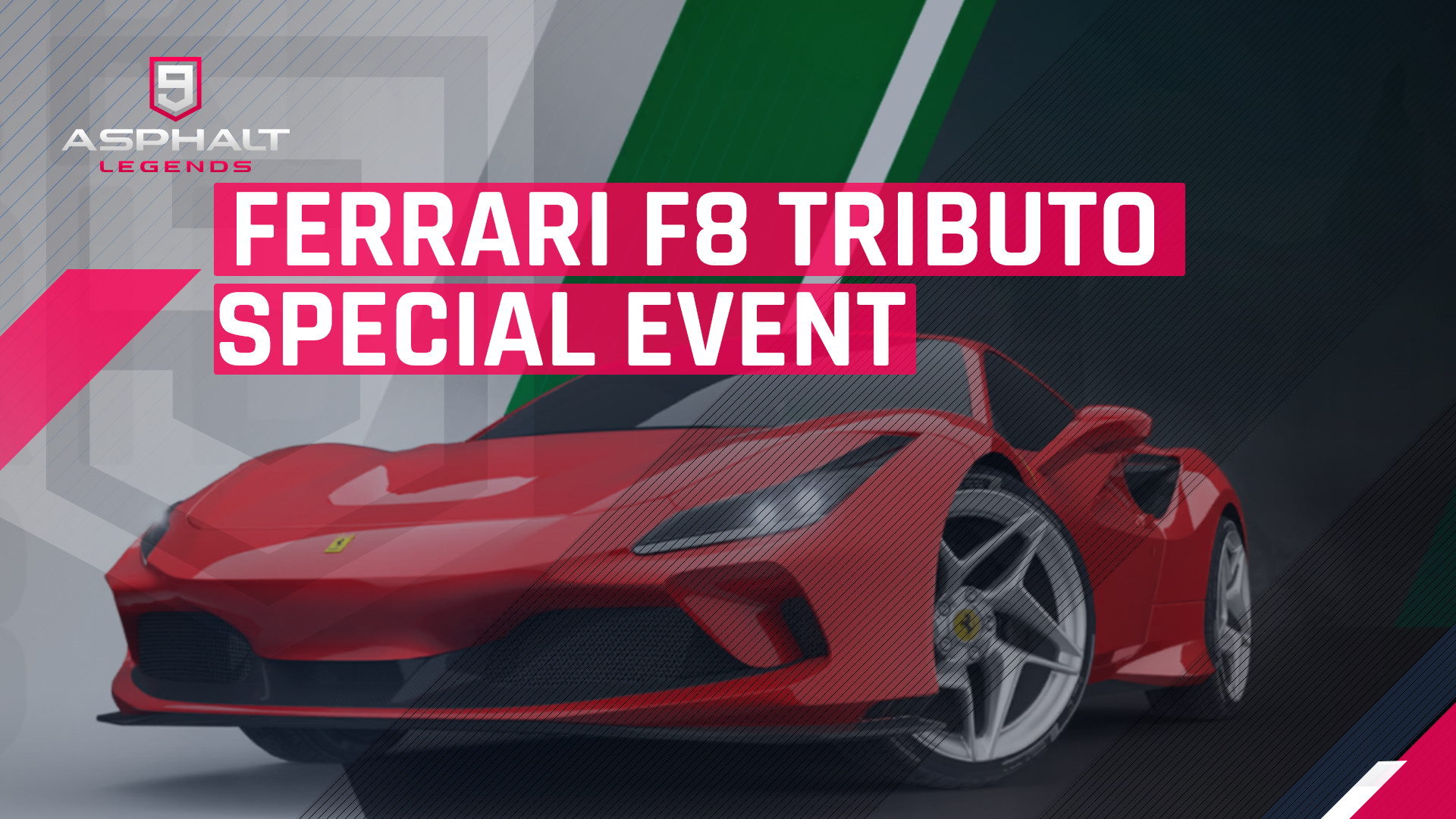 Asphalt 9 Ferrari F8 Tributo Special Event